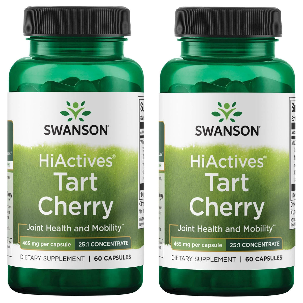 Swanson HiActives Tart Cherry Joint Health Support - 120 Capsules