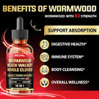 MILIVOL 10in1 Wormwood Liquid Drops - 2 Fl Oz - image 4
