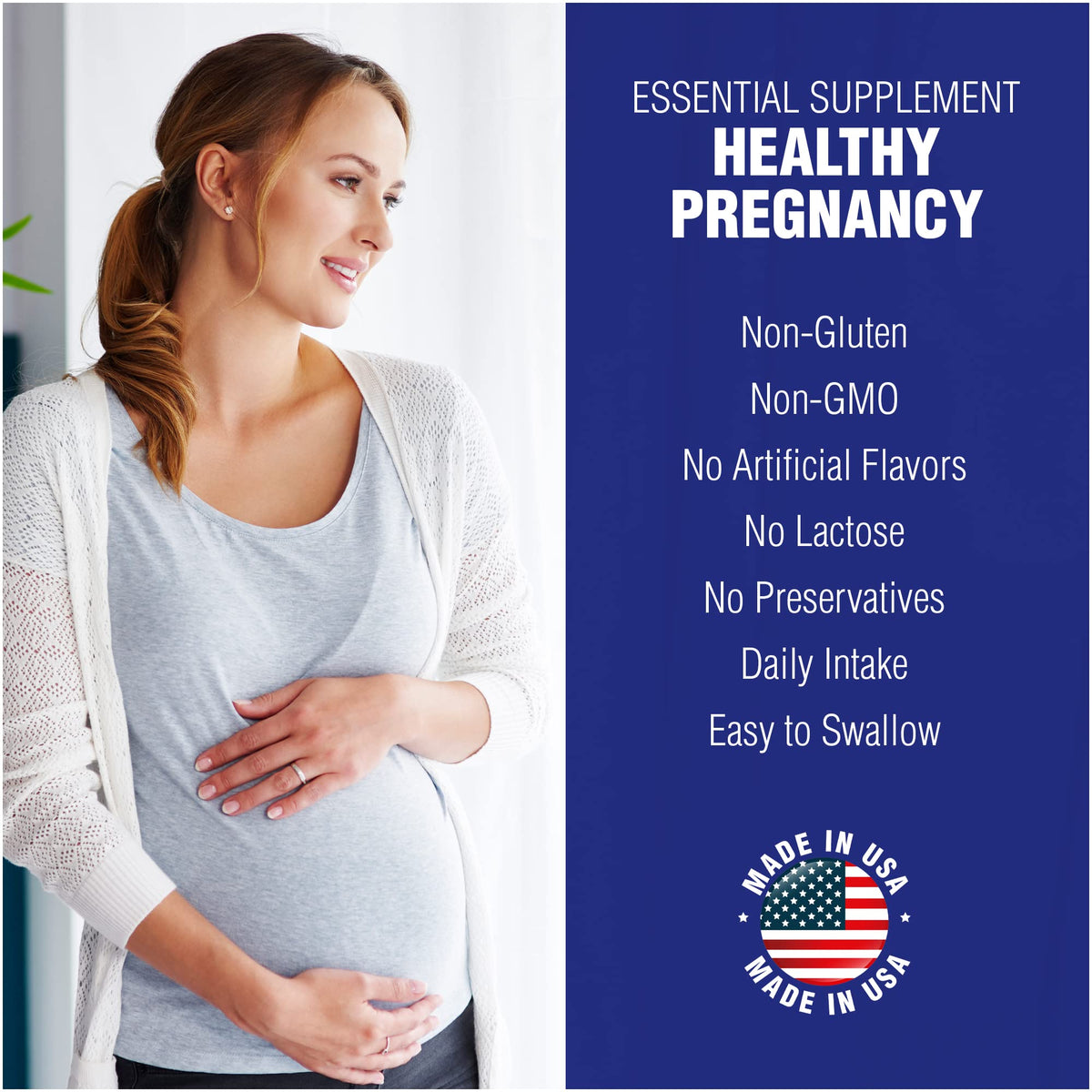 Natural Systems Folic Acid 400 mcg Prenatal Vitamin - 100 Tablets - image 5