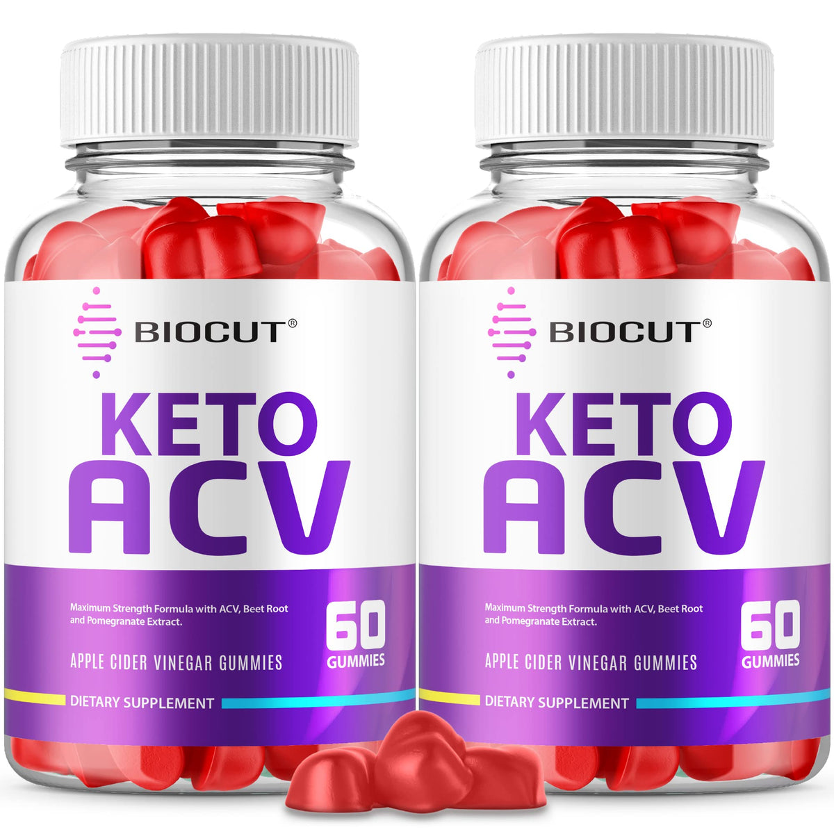 Ideal Performance Keto Biocut Keto ACV Gummies - 120 Count