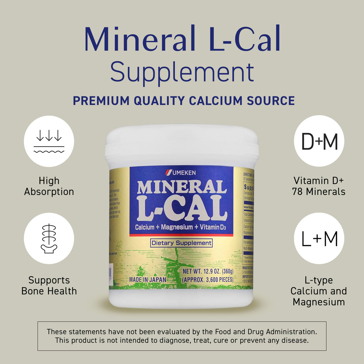 Umeken Mineral L-Cal