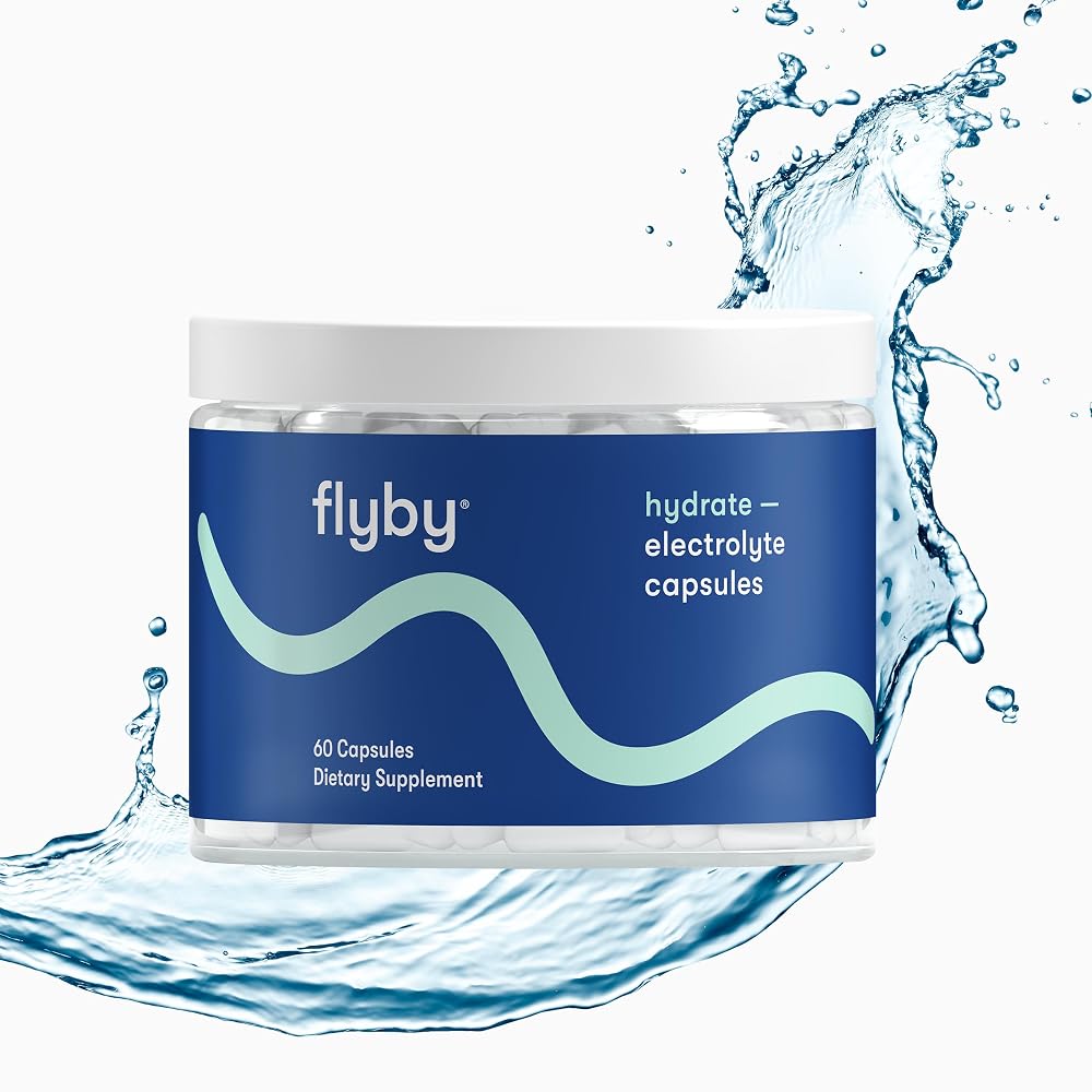 Flyby Electrolyte Capsules, No Added Sugar, Non-GMO - 60 Count - image 7