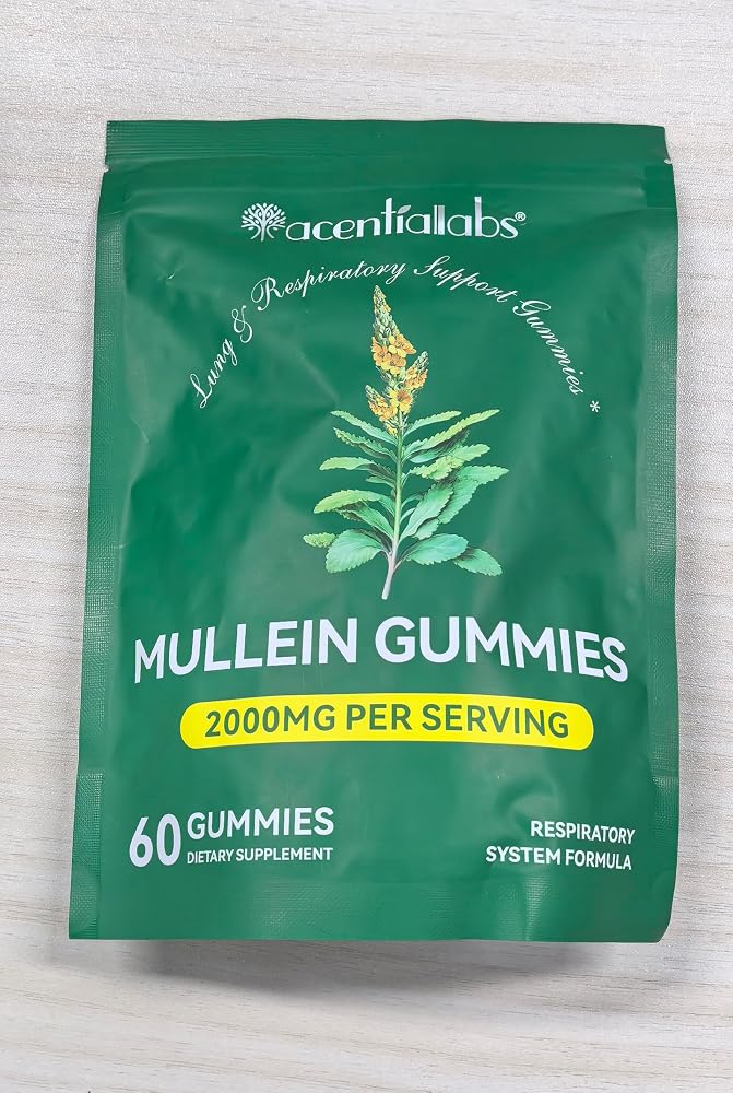 Ruduwu Mullein Gummies for Lung Detox