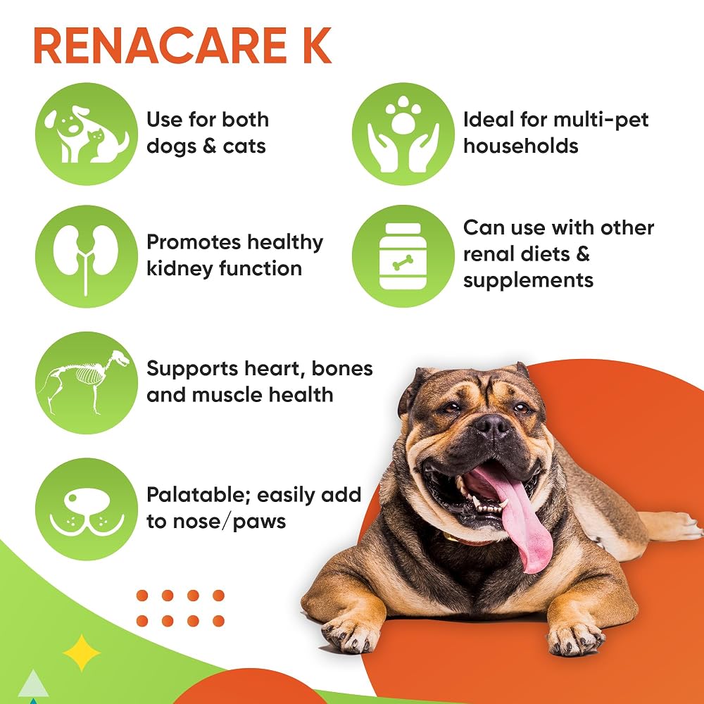 Pet Health Pharma RenaCare K Potassium Supplement Powder for Dogs & Cats - 4 oz - image 8