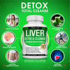 Toplux Liver Cleanse Detox & Repair Formula Liver Detox Supplement