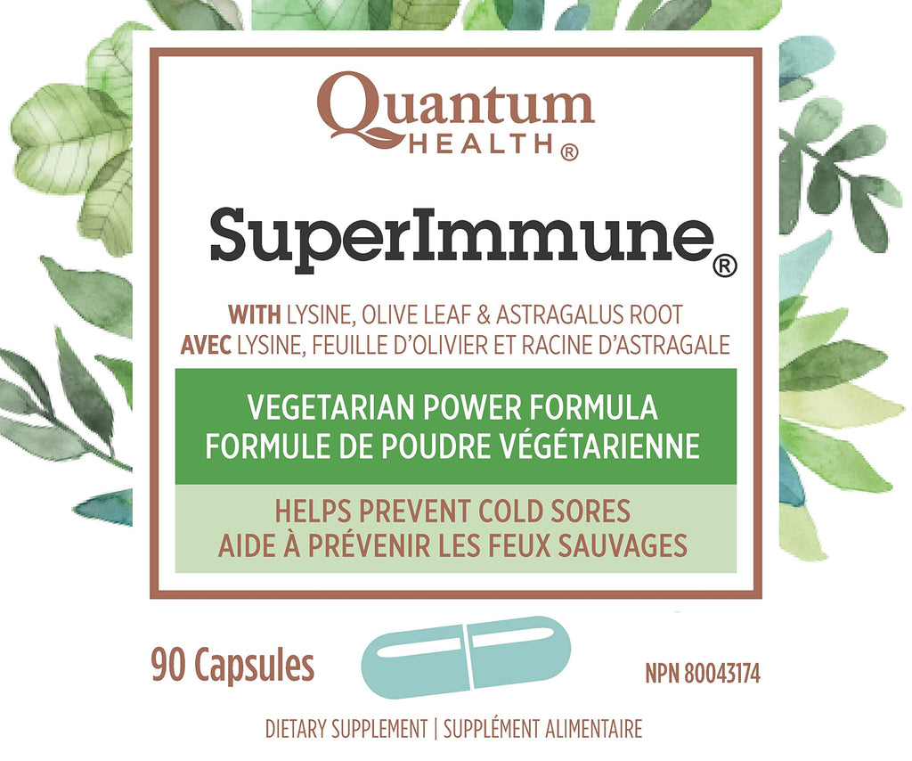 Quantum Health Super Immune+ Power Formula - 90 Vegetarian Capsules - image 2