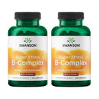 Swanson Super Stress B-Complex with Vitamin C - 200 Capsules