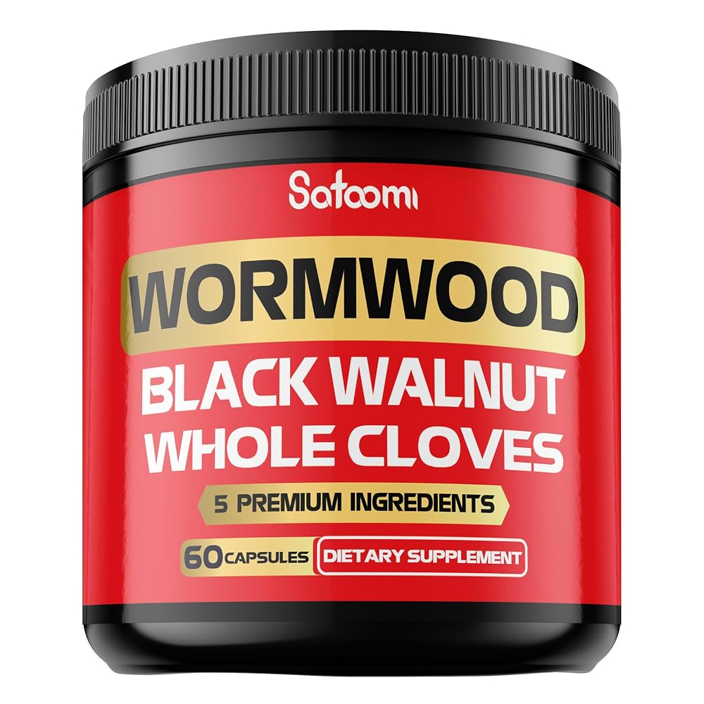 Satoomi Wormwood Capsules Supplement 5in1 & 10in1-50