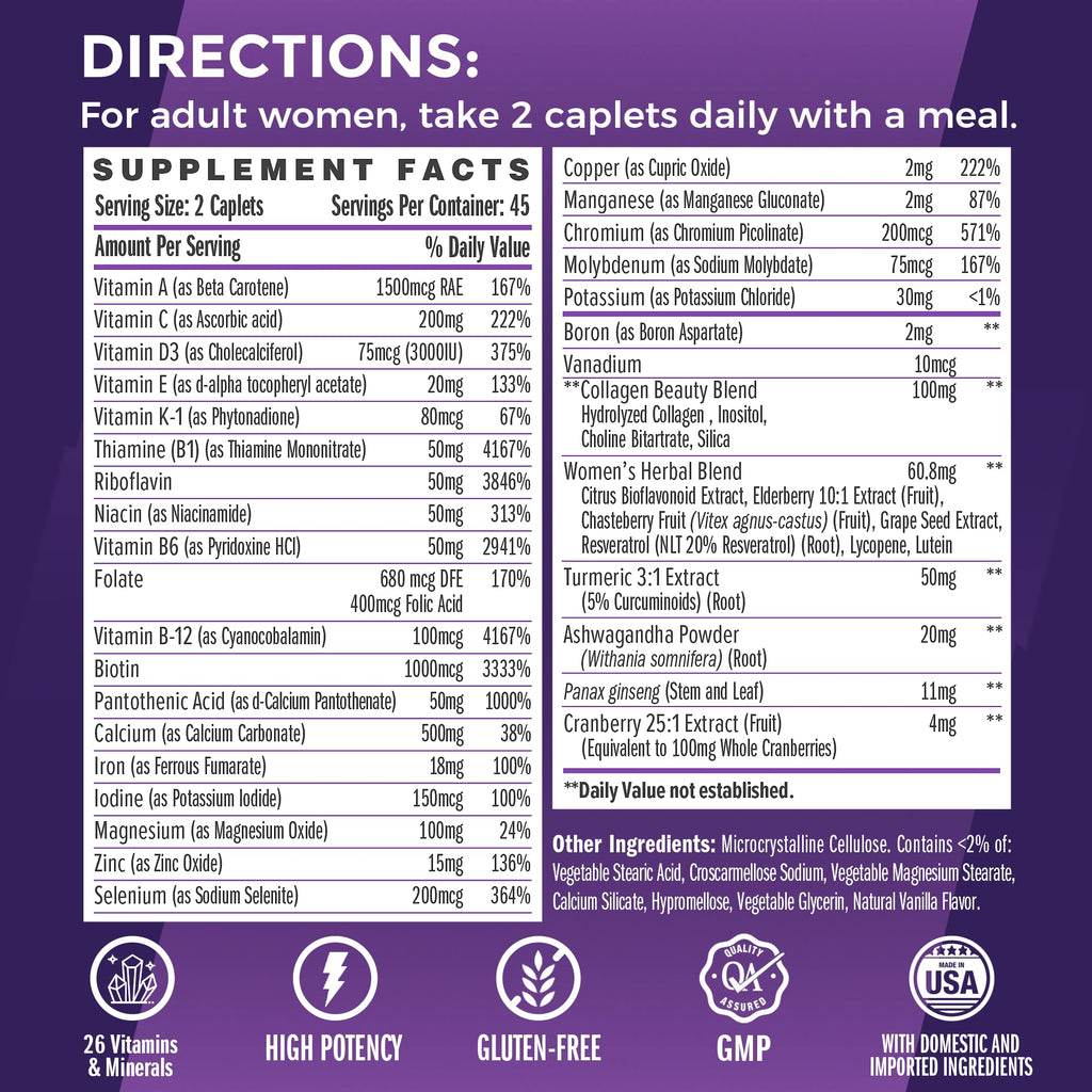 Vitamin World Ultra 360 Women's Multivitamin