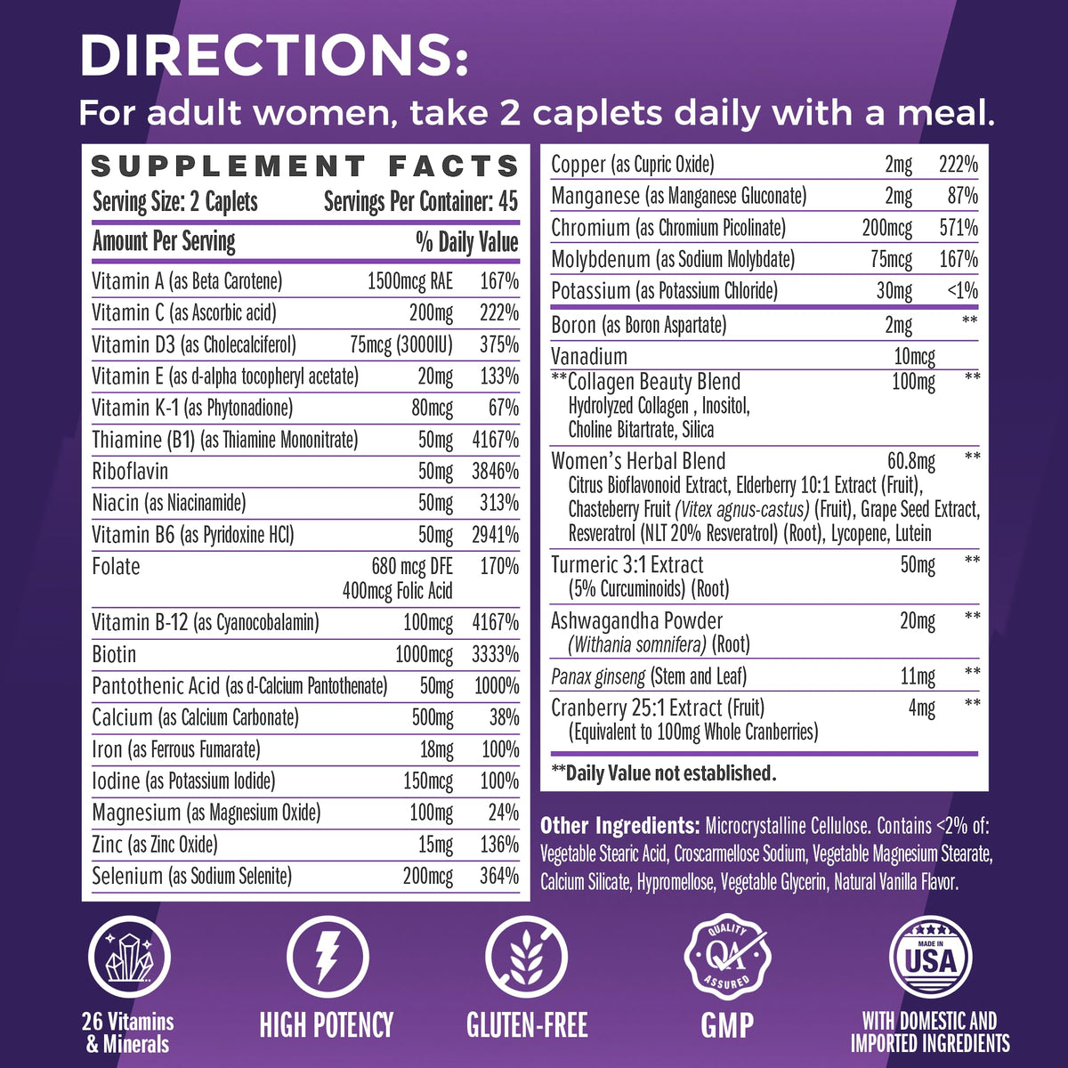 Vitamin World Ultra 360 Women's Multivitamin