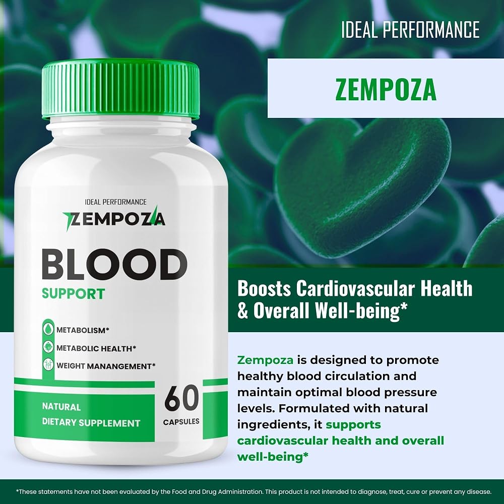 IDEAL PERFORMANCE Zempoza Blood Formula Supplement - 60 Capsules - image 4