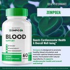 IDEAL PERFORMANCE Zempoza Blood Formula Supplement - 180 Capsules - image 4