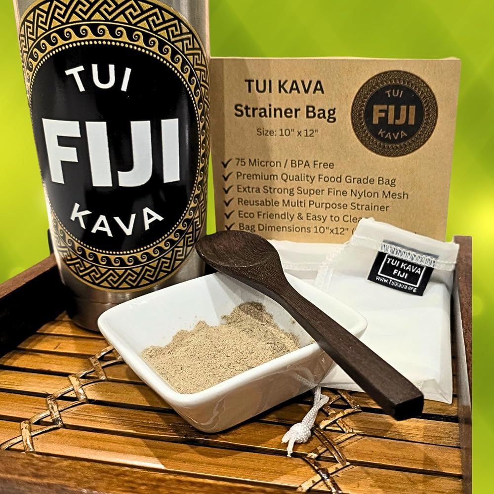 TUI KAVA Traditional Pounded Medium Grind Kava
