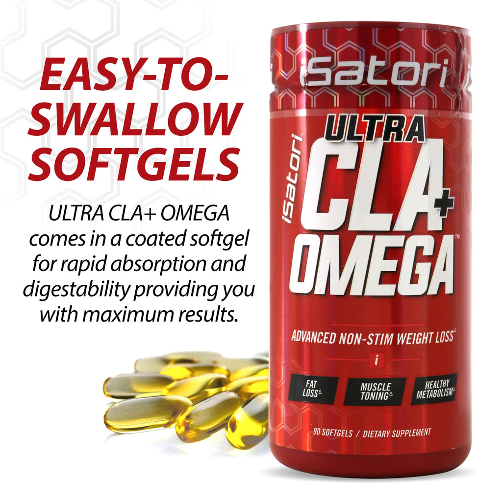 iSatori Ultra CLA + Omega 3 6 9 Stimulant-Free - 90 Softgels - image 7