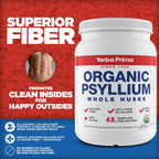 Yerba Prima Organic Psyllium Whole Husks Colon Cleanser - 20 oz - image 5