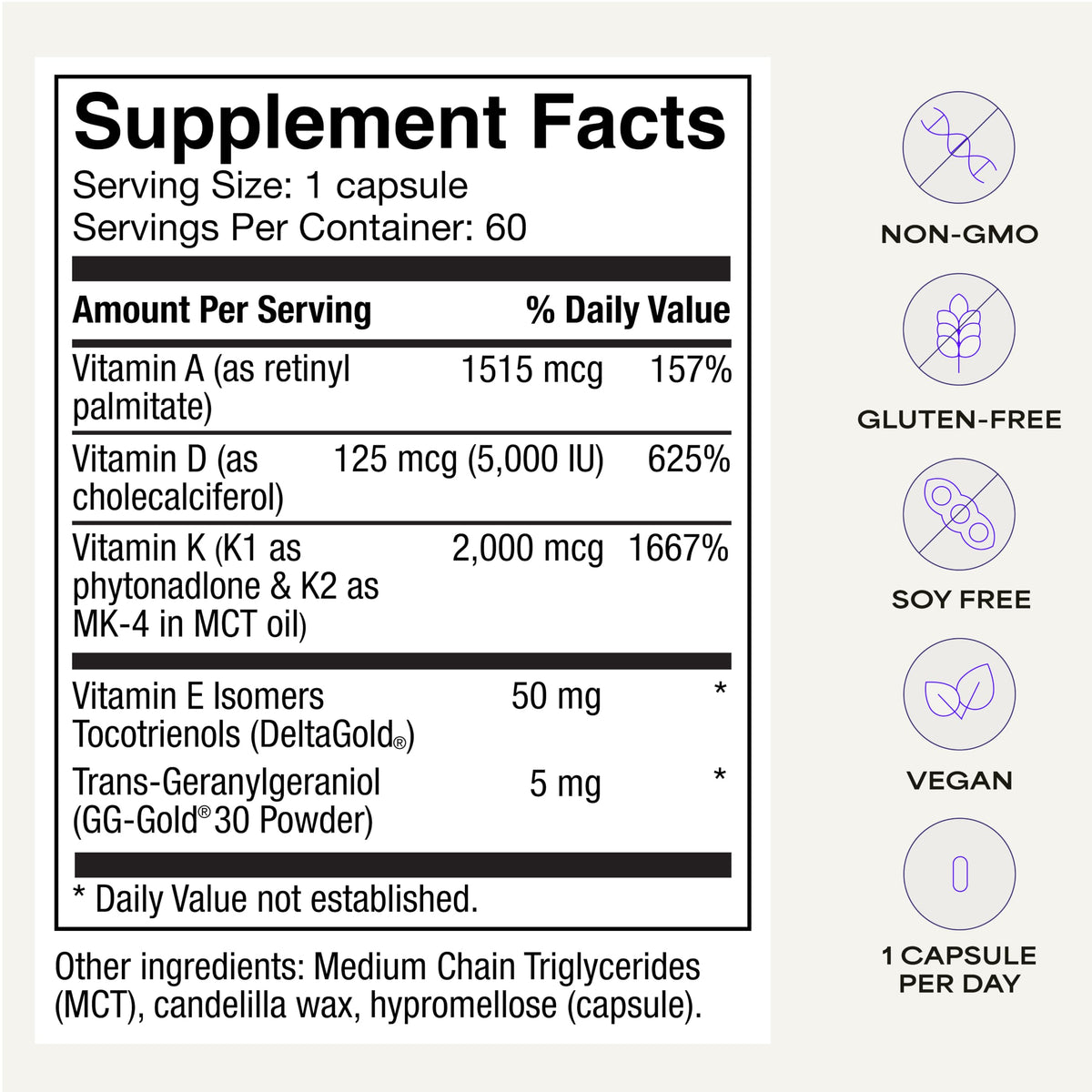 Suppgrade Labs DAKE by Dave Asprey Fat-Soluble Vitamins - 60 Softgels - image 8