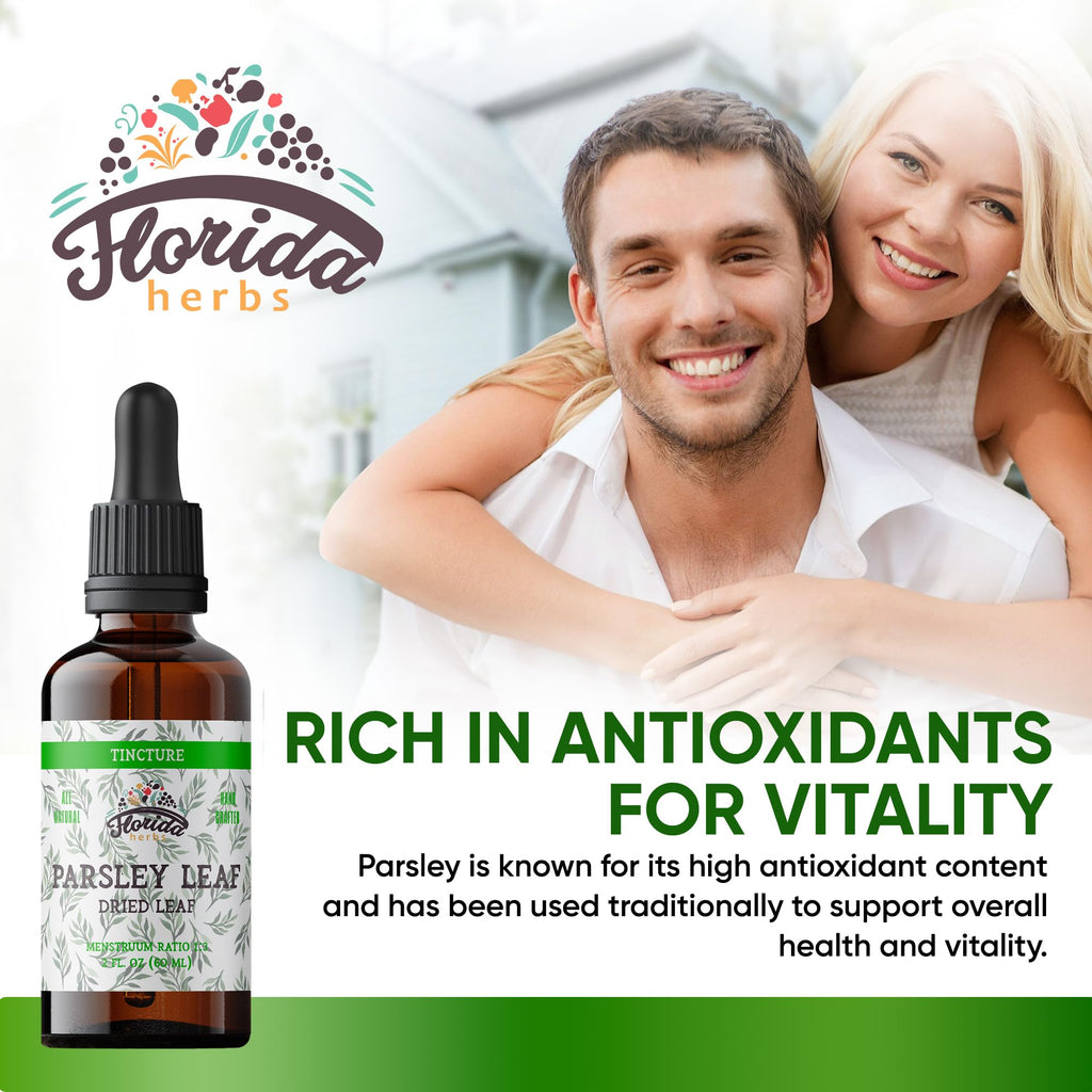 FLORIDA HERBS Parsley Leaf Tincture Alcohol-Free Extract - 2 Fl Oz - image 2