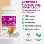 Natural Curves Breast Enhancement Pills Estrogen Support - 60 Tablets - image 6