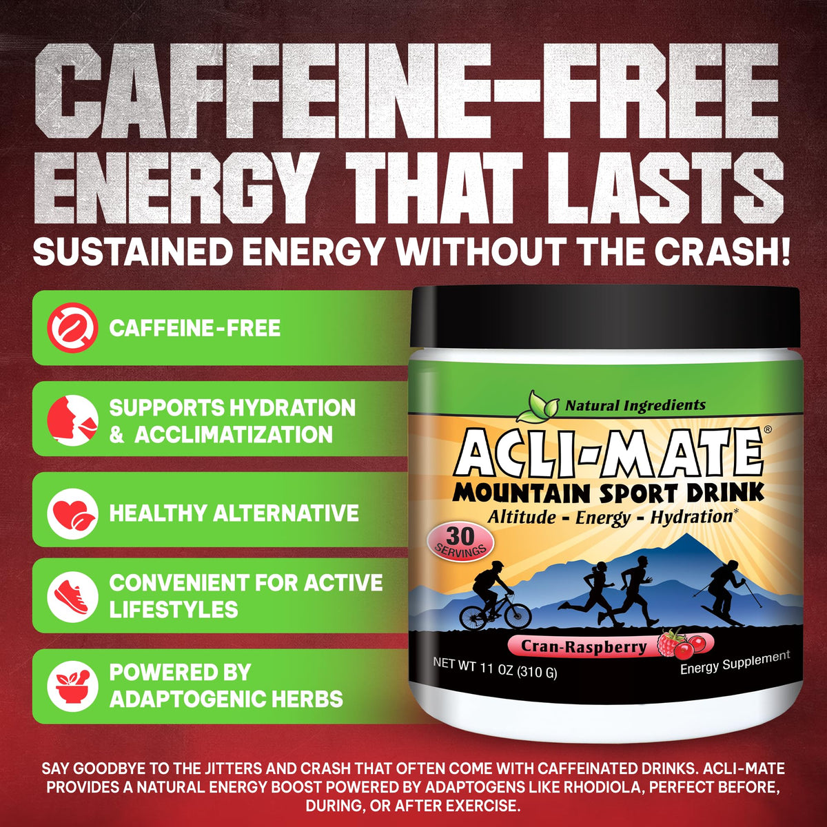 Acli-Mate High Altitude Acclimatization Electrolyte Powder (Tub)