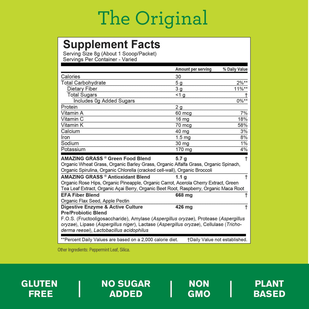 Amazing Grass Greens Blend Antioxidant Superfood Powder - 100 Servings - image 7