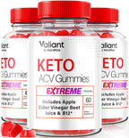 NutraRize Valiant Keto + ACV Gummies - 180 Gummies