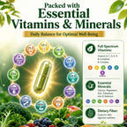 aegabe Super Fruits & Veggies Supplement - 60 Capsules - image 3