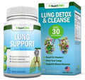 NutriONN Lung Detox and Cleanse Herbal Supplement - 60 Capsules