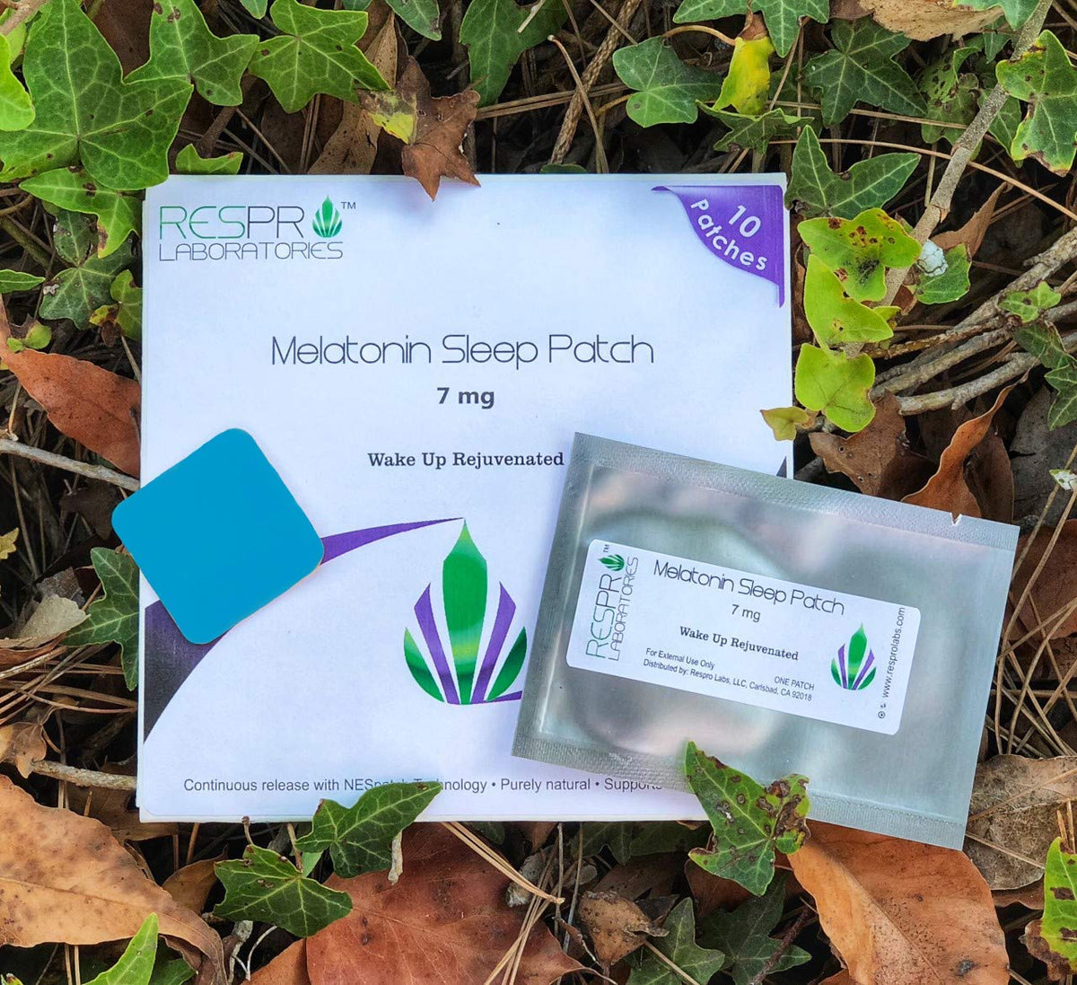 Respro Laboratories Natural Melatonin Patch 7 mg - 10 Patches - image 4