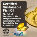 NatureWise High Potency Omega 3 from Wild-Caught Fish Oil with EPA