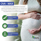America Medic & Science OVA-Max Prenatal Vitamins - 120 Capsules - image 4