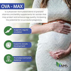 America Medic & Science OVA-Max Prenatal Vitamins - 120 Capsules - image 4