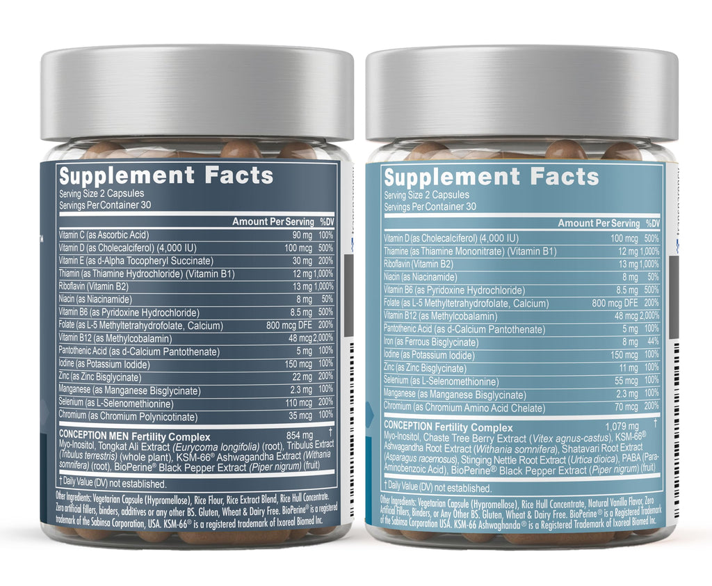 Eu Natural Conception Fertility Prenatal Vitamins