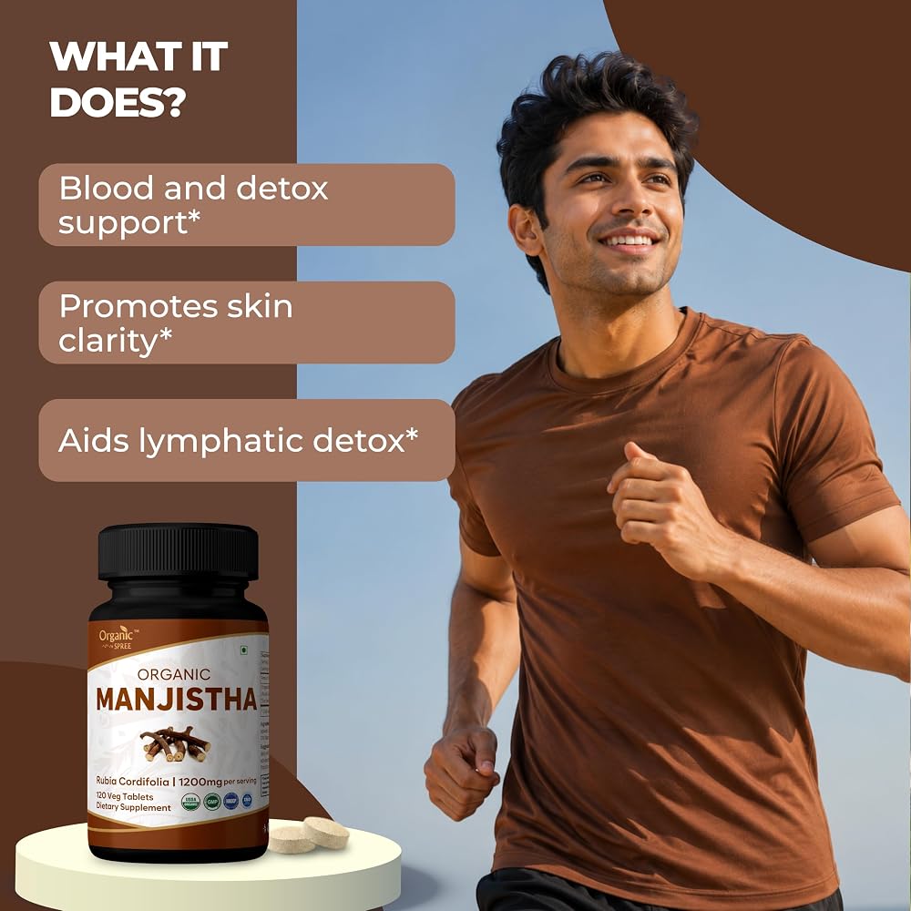 ORGANIC SPREE MANJISTHA 120 Tablets
