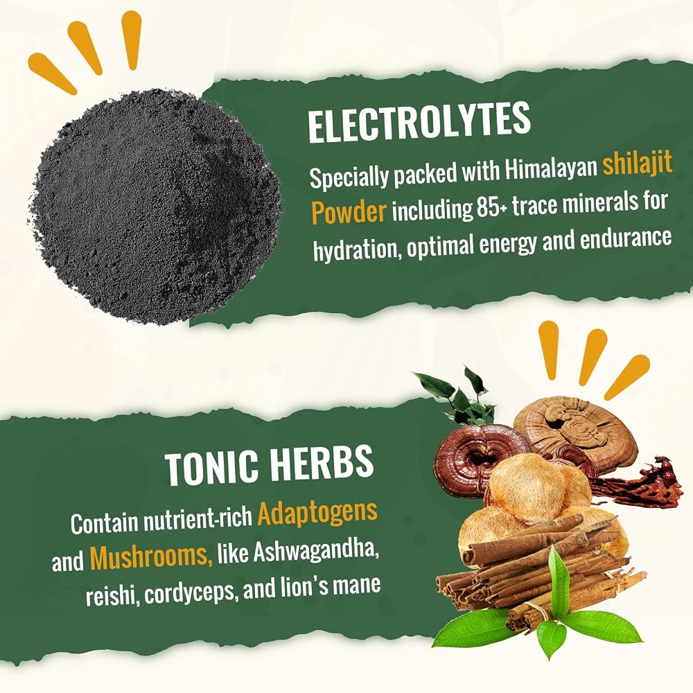 Sundhedsliv Super Greens Powder with Shilajit & Adaptogens - 30 Servings - image 5