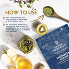 TRIBE ORGANICS Organic Moringa Oleifera Powder Superfood Greens - 200g - image 4