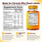 NOMMY BEARS Kids Multivitamin Gummies Age 2+ - 90 Gummies - image 7