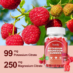 SumDIP Magnesium Potassium Gummies Raspberry - 120 Count - image 7