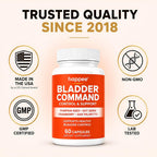 Happee Bladder Control Supplement Women & Men - Daily Bladder Support