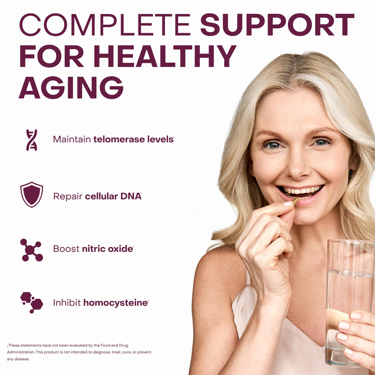 HealthyCell Telomere Length Supplement with AC-11 - 30 Capsules - image 2