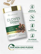 Carlyle Cloves Supplement Herbal Extract - 100 Capsules - image 5