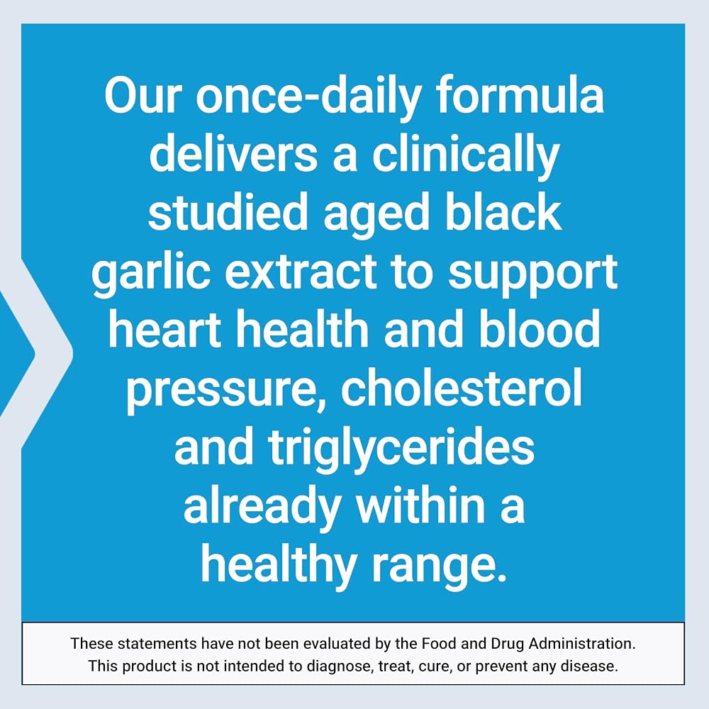 Life Extension Aged Black Garlic Heart Health Support - 30 Capsules - image 6