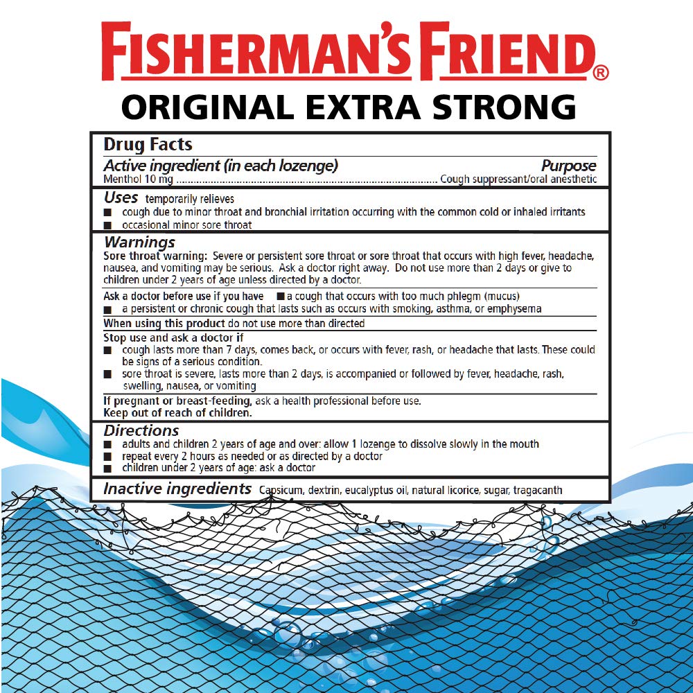 Fisherman's Friend Original Extra Strong Cough Drops - 40 Count - image 4