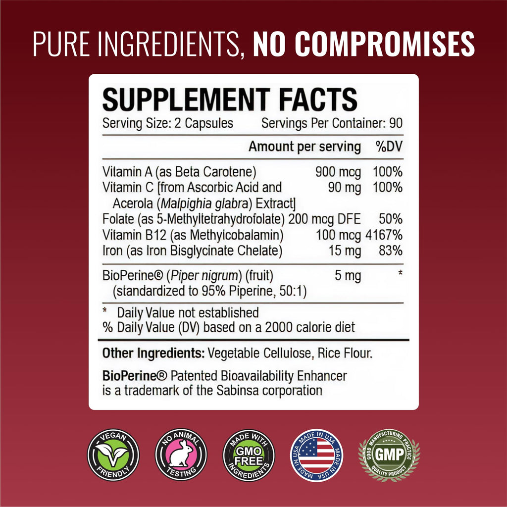 Approved Science Anemiaprin - 60 Capsules