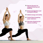LadyMe Water Retention Pills for Women Bloating Relief - 60 Capsules - image 4