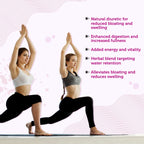 LadyMe Water Retention Pills for Women Bloating Relief - 60 Capsules - image 4