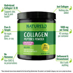 NATURELO Collagen Peptide Powder Hydrolyzed - 16 Oz - image 4