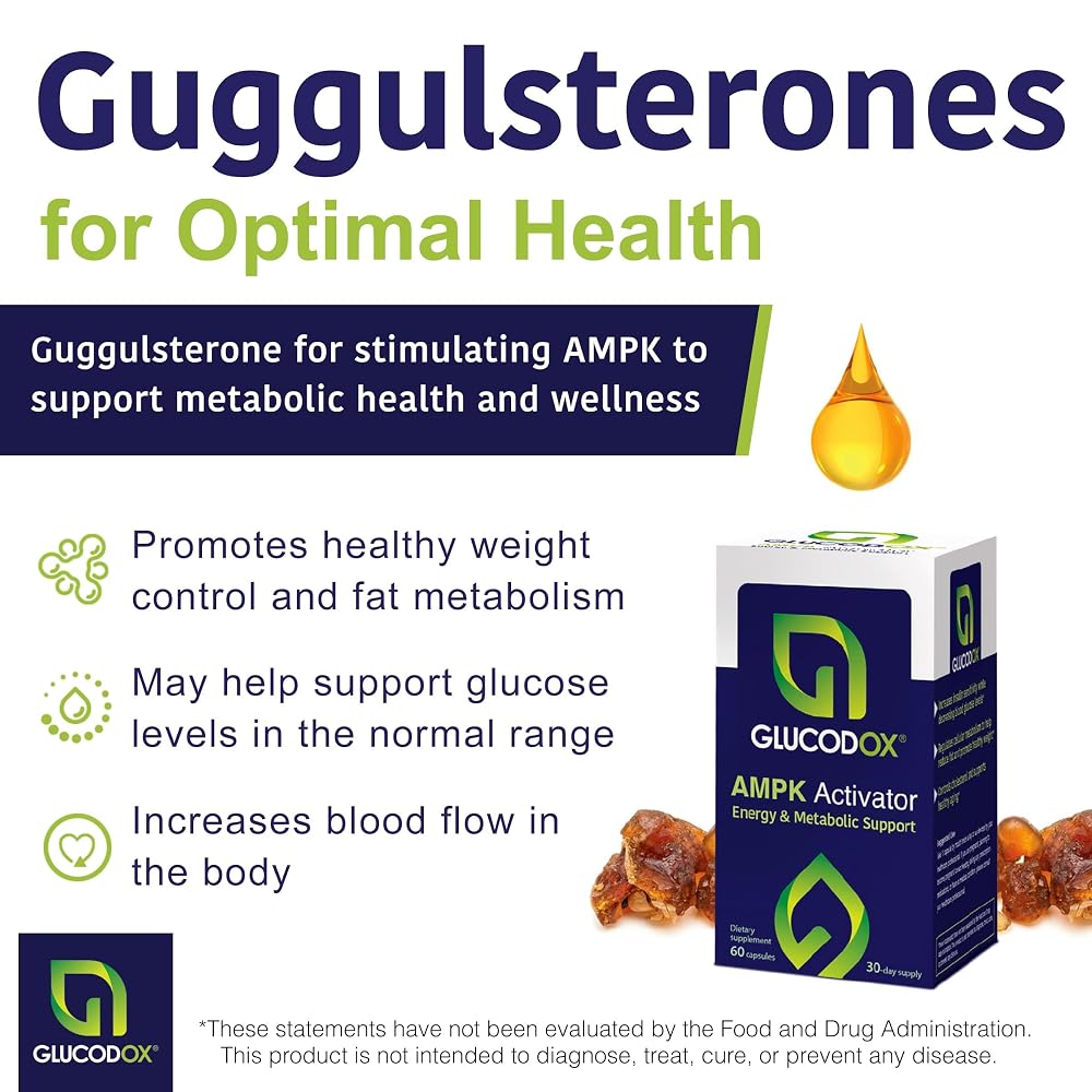 GlucodOX AMPK Activator Supplement Metabolic Support - 60 Capsules - image 4