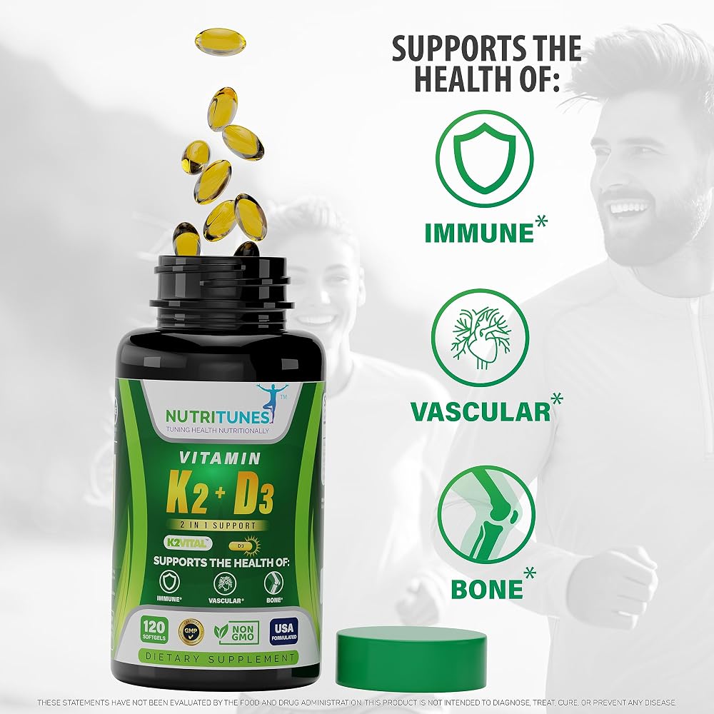 Nutritunes Vitamin K2 D3