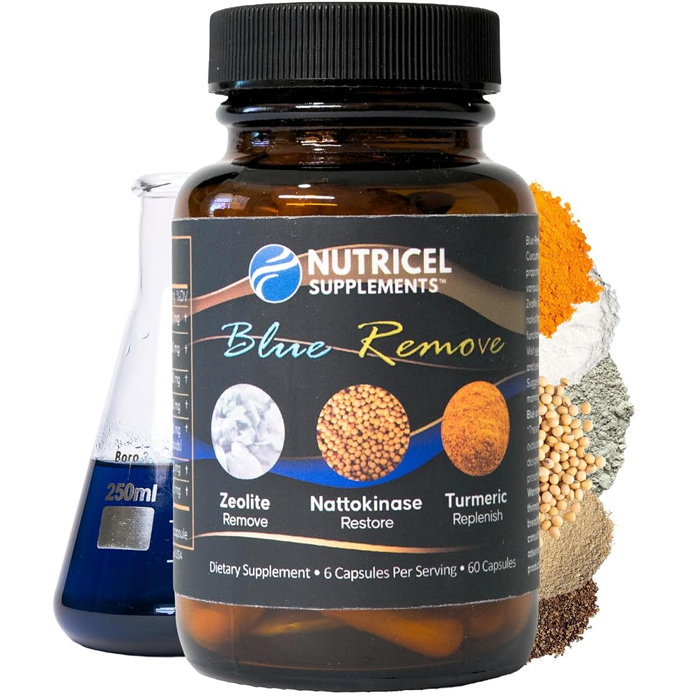 Nutricel Supplements Blue Remove Methylene Blue 18 mg - 60 Capsules