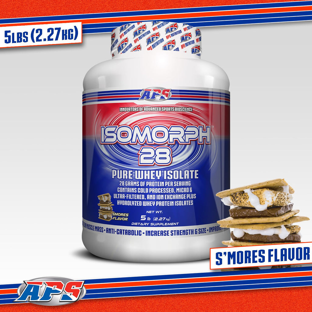 APS Nutrition Isomorph 28 Whey Protein Isolate S'Mores - 5 lb - image 5